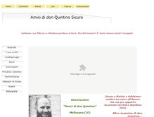 Tablet Screenshot of donquintinosicuro.com